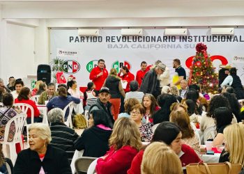Realiza el PRI posada con militancia y simpatizantes del municipio para celebrar la temporada navideña y la unidad partidista