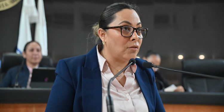 La Diputada Lourdes Cornejo Rendón manifestó su respaldo a la postura de la Presidenta Claudia Sheinbaum, al reiterar que México brindará atención humanitaria a los migrantes y buscará repatriarlos a sus países de origen.