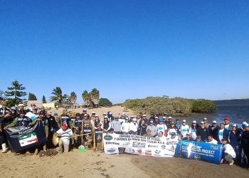 RETIRAN MÁS DE TRES TONELADAS DE PLÁSTICOS EN MANGLARES DE PUERTO SAN CARLOS: API-BCS