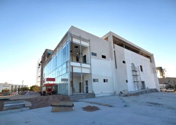 CON UN TRABAJO SUPERIOR AL 90 %, AVANZA LA CONSTRUCCIÓN DEL CENTRO INTEGRAL DE FINANZAS