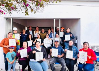 CONCLUYE EXITOSAMENTE TALLER PARA MUJERES “TABLA ROCA EN MUROS PARA INTERIORES”