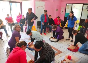 PERSONAL DEL CENTRO DE ATENCIÓN INFANTIL DE LORETO, RECIBE CAPACITACIÓN EN PRIMEROS AUXILIOS
