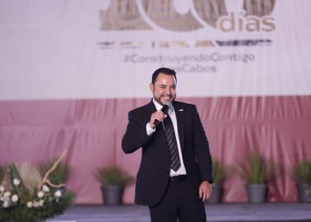 Alcalde Christian Agúndez rinde informe de 100 días de Gobierno