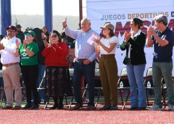 El gobernador Víctor Castro puso en marcha en La Paz los Juegos Deportivos de la Amistad