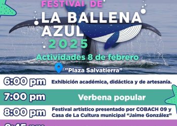 HOY INICIA EN LORETO EL FESTIVAL DE LA BALLENA AZUL 2025