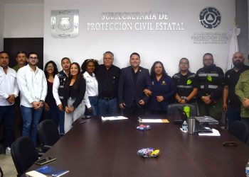 Reafirma diputado Erick Ivan Agundez Cervantes su compromiso con la Protección Civil en BCS