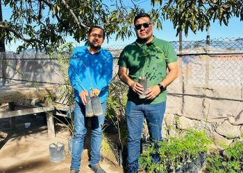 INICIA REFORESTACIÓN DE LA UNIDAD DEPORTIVA DE LORETO “ROGELIO CORTÉS LARRINAGA”