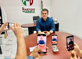 “El PRI pide se dé información verdadera sobre las condiciones de nuestro país”:Fabrizio del Castillo