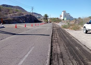 Inician los trabajos de rehabilitación en la carretera La Paz a Pichilingue