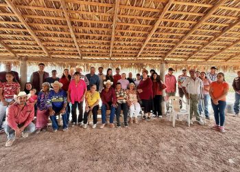 VISITA ALCALDESA DE LORETO LAS COMUNIDADES RURALES EL PELOTEADO Y RANCHO DIVISADERO