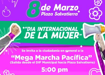 CONVOCAN A MEGA MARCHA PACÍFICA PARA CONMEMORAR EL DÍA INTERNACIONAL DE LA MUJER EN LORETO