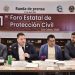 De trascendental importancia primer Foro Estatal de Protección Civil a realizarse el 2 de mayo mismo que ya fue elevado a rango de ley.