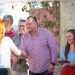 El secretario general de Gobierno, José Saúl González Núñez, en representación del gobernador Víctor Manuel Castro Cosío, hizo entrega de 71 acciones de vivienda, a familias de los municipios de Comondú, Loreto y Mulegé.