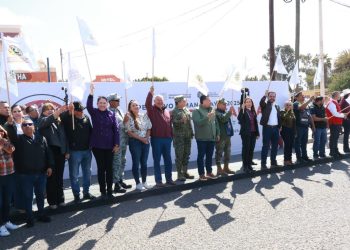 Da banderazo Víctor Castro al operativo de Semana Santa 2025 en Vizcaíno