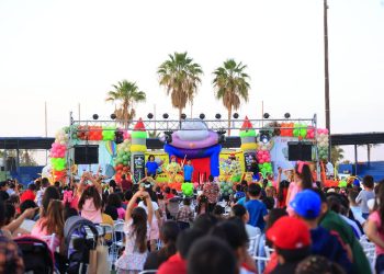 MILES DE NIÑAS Y NIÑOS CELEBRAN CON PAZ OCHOA EN FESTEJO POR “DÍA DE LA NIÑEZ”