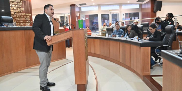 Propone el diputado Erick Iván Agúndez, actualizar los Atlas Estatal y Municipal para la prevención y atención de desastres en el Congreso de BCS.
