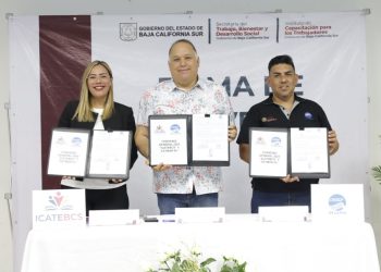 Trabaja ICATEBCS en la formación y certificación de estudiantes y trabajadores de CETMAR