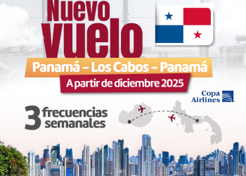 Consolida BCS su conectividad aérea con nueva ruta Los Cabos-Panamá