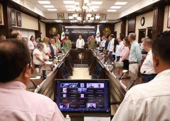 Consejo Estatal de Protección Civil da seguimiento al huracán “Flossie”