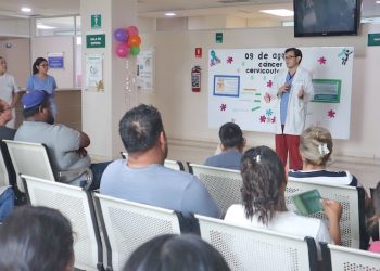 Conmemora salud estatal mes de sensibilización sobre cáncer cervicouterino con pruebas gratuitas