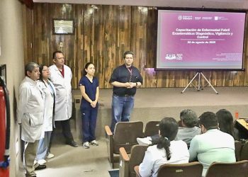 Mantiene Salud Estatal la capacitación médica sobre Sarampión