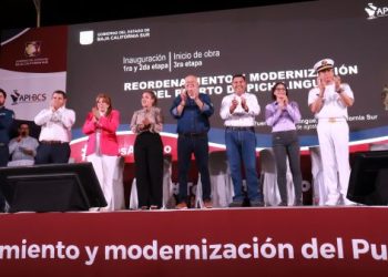 Inauguran primera y segunda etapa de modernización del Puerto de Pichilingue: un hecho histórico para el desarrollo económico de BCS
