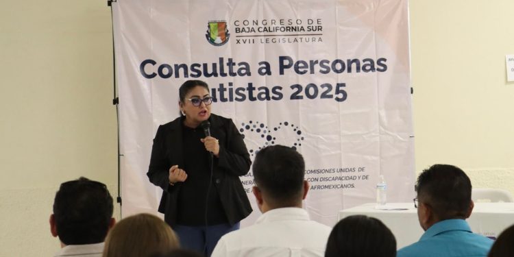 En Ciudad Constitución, municipio de Comondú se llevó a cabo la etapa informativa de la Consulta de la Ley de Personas Autistas de Baja California Sur.
