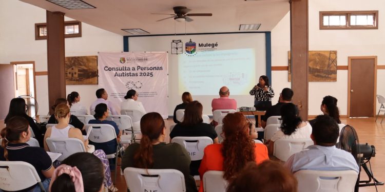 En Santa Rosalía, municipio de Mulegé inició la  la etapa informativa de la Consulta a Personas Autistas en BCS, este jueves 11 de septiembre de 2025.