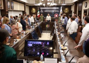 Llama Gobierno de BCS a la población a mantenerse atenta por la tormenta tropical “Lorena”