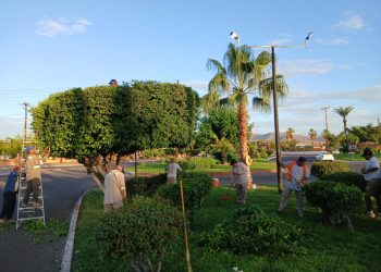 SERVICIOS PÚBLICOS EMBELLECE LORETO PARA CELEBRACIÓN DE FIESTAS PATRONALES