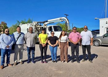CON EL APOYO DEL GOBERNADOR VMCC Y CONAGUA, INICIAN TRABAJOS DE SANEAMIENTO EN DRENAJE Y ALCANTARLLADO DE LORETO: ALCALDESA PAZ OCHOA