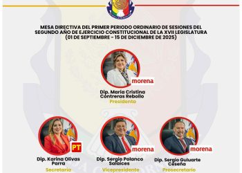 Arranca el Congreso de Estado primer periodo ordinario de sesiones del segundo año legislativo.