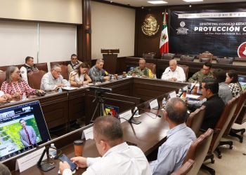 Consejo Estatal de Protección Civil de BCS mantiene alerta por tormenta tropical Raymond