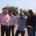 Supervisa gobernador Víctor Castro obras de pavimentación en la calle Loreto, en La Paz