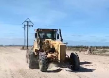 INICIAN TRABAJOS DE CONSERVACIÓN DE CAMINOS RURALES EN LA SIERRA “LA GIGANTA”