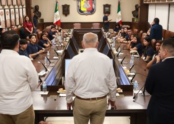 Todo listo para el Cuarto Encuentro Ciudadano del gobernador Víctor Castro Cosío.