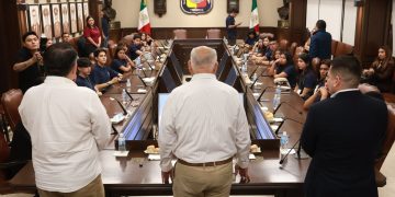 Todo listo para el Cuarto Encuentro Ciudadano del gobernador Víctor Castro Cosío.