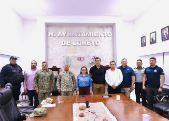 SOSTIENE MESA REGIONAL DE SEGURIDAD, REUNIÓN EXTRAORDINARIA EN LORETO