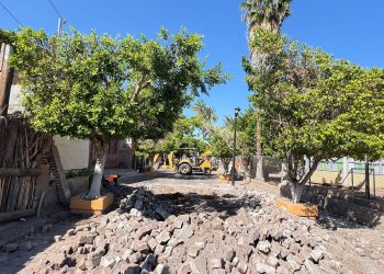 INICIA PAVIMENTACIÓN DE LA CALLE PINO SUAREZ EN EL CENTRO HISTÓRICO DE LORETO