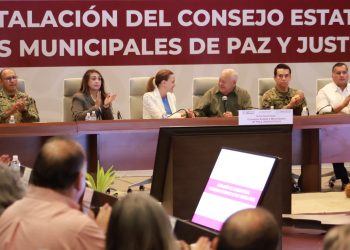 Encabeza Gobernador Víctor Castro instalación de Consejos de Paz y Justicia Cívica en BCS