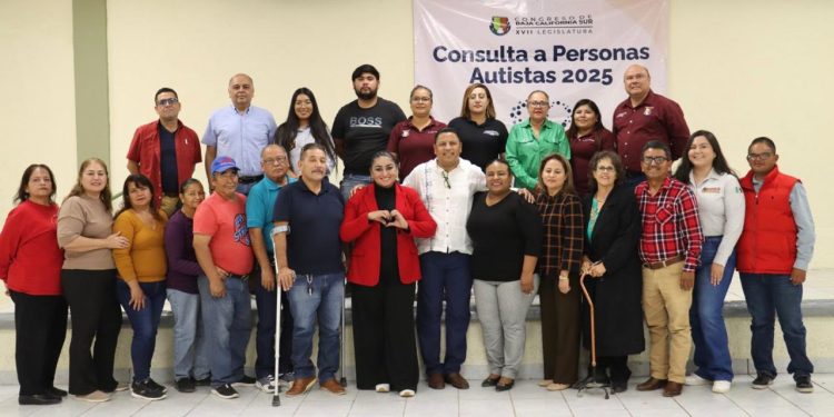 Comondú participa en la etapa consultiva de la Ley de Protección para Personas Autistas de BCS 2025-2026.