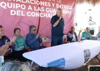 Entrega Gobernador Víctor Castro instalaciones y equipo a Guardianas del Conchalito