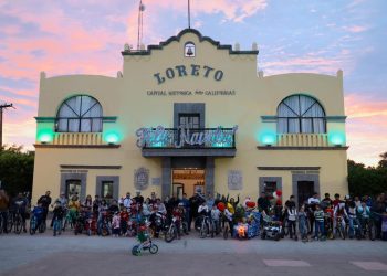 EN LORETO, DECENAS DE FAMILIAS SE SUMAN A LA “RODADA DE DÍA DE REYES”