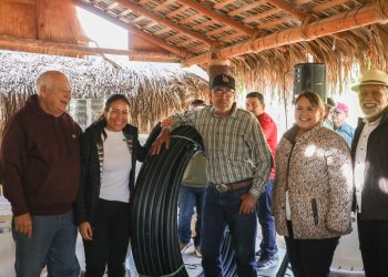 Anuncia Milena Quiroga programa de reparación de caminos rurales en Los Dolores