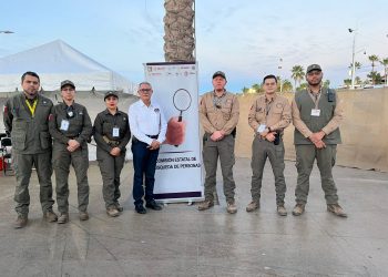 Instala Comisión Estatal de Búsqueda Módulo de Atención en el Carnaval La Paz 2026