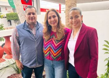 Señales de cordialidad política entre Milena Quiroga y Saúl González fortalecen a Morena.