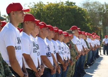 Reconoce Gobierno Estatal a jóvenes y mujeres voluntarias que inician el primer escalón 2026, del Servicio Militar Nacional en BCS