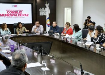 Encabeza Saúl González instalación del Consejo de Paz y Justicia Cívica en La Paz