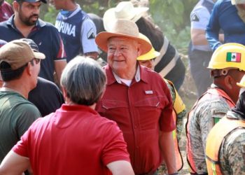 Encabeza Víctor Castro jornada de limpieza en San Blas en apoyo a comunidades rurales