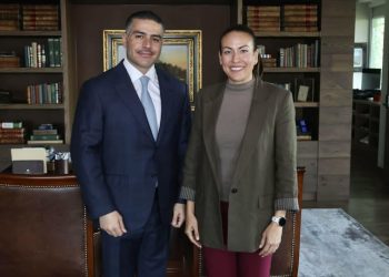 Adelantados predestapes en el Verde y PRI mientras que la alcaldesa Milena Quiroga resalta logros en atención a policías al reunirse con Harfuch.